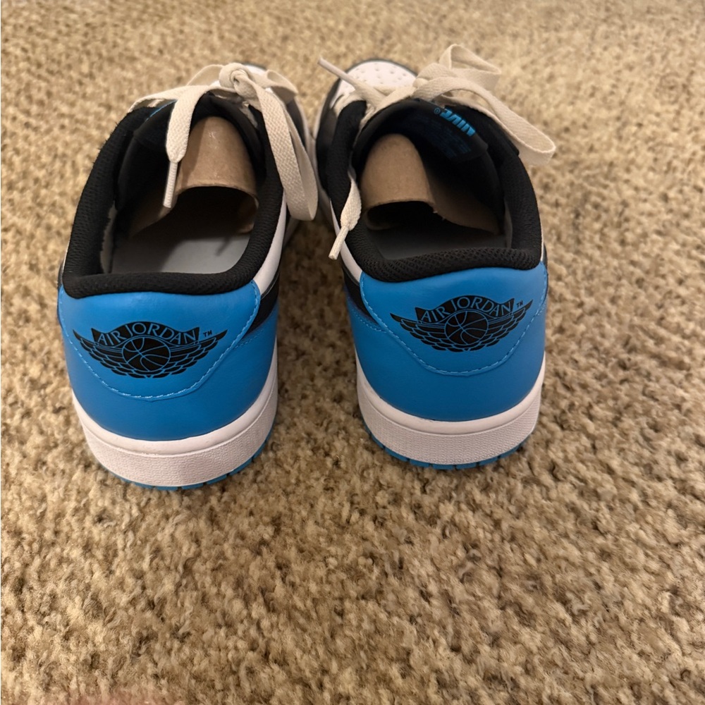 Nike Air Jordan Black and White Sneakers - Picture 3 of 7